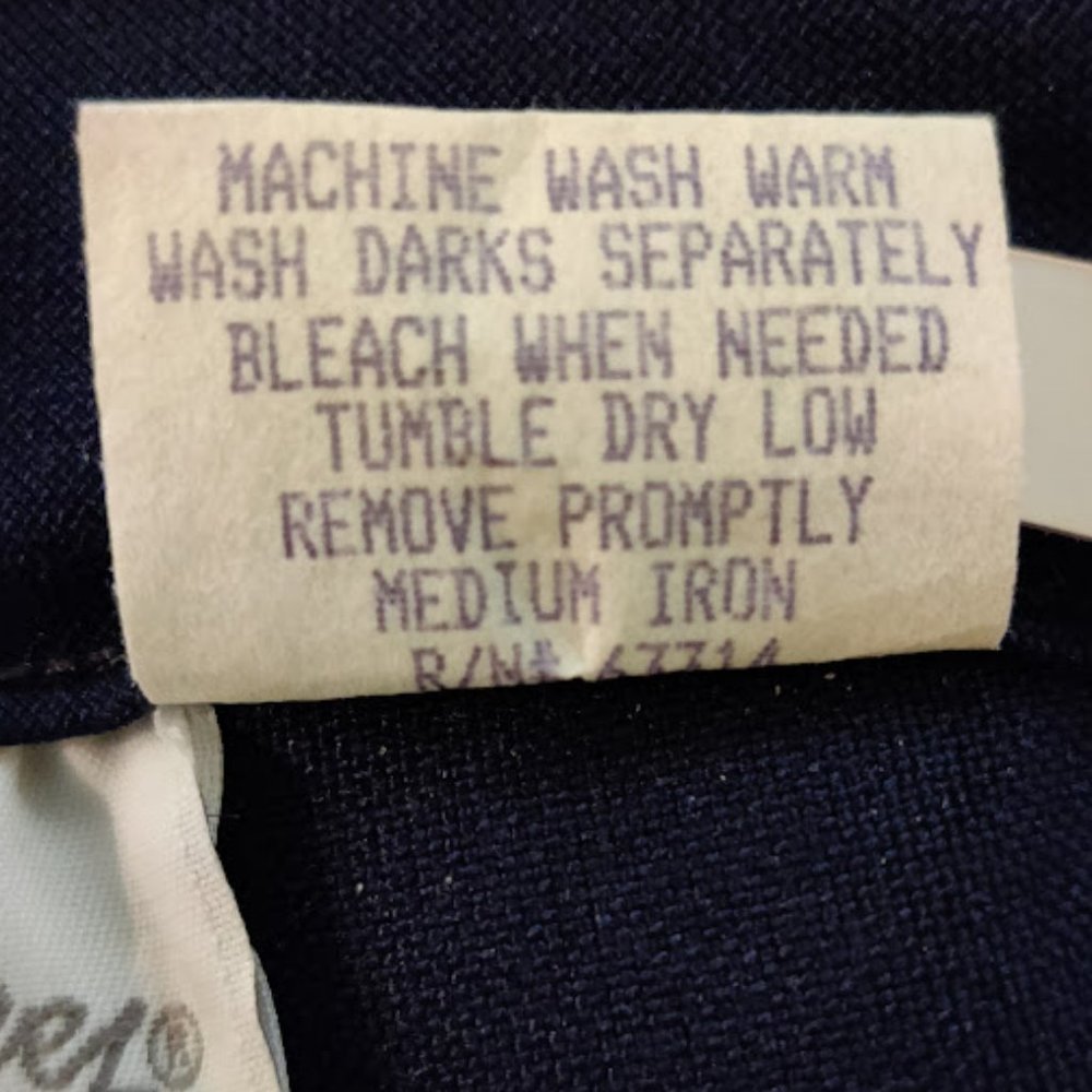 *NWOT*  Bend Over Casual/Dress Pull on Pants, Stretch, Plus, Navy Blue, Sz 46 - Picture 5 of 9